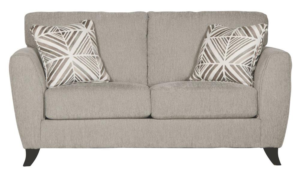 Jackson Furniture - Alyssa Loveseat in Pebble/Slate - 4215-02/2072-18/2073-28 veiw 2
