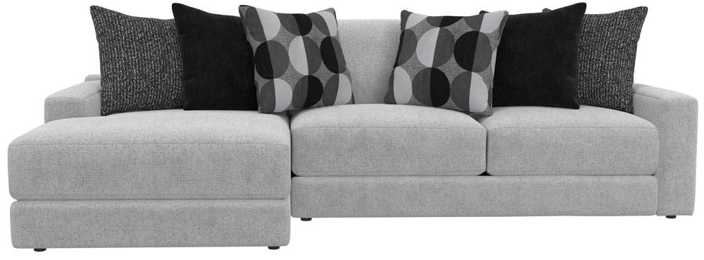 Jackson Furniture - Arlo 2-Piece Sectional with LSF Chaise in Artic/Domino - 404573170358265158_404575170358265158 veiw 3