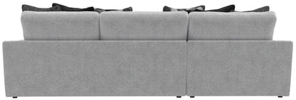 Jackson Furniture - Arlo 2-Piece Sectional with LSF Chaise in Artic/Domino - 404573170358265158_404575170358265158 veiw 4