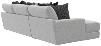Jackson Furniture - Arlo 2-Piece Sectional with LSF Chaise in Artic/Domino - 404573170358265158_404575170358265158 veiw 5
