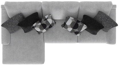 Jackson Furniture - Arlo 2-Piece Sectional with LSF Chaise in Artic/Domino - 404573170358265158_404575170358265158 veiw 11