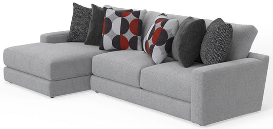 Jackson Furniture - Arlo 2-Piece Sectional with LSF Chaise in Oyster/Nutmeg - 404573170328265128_404575170328265128 veiw 1