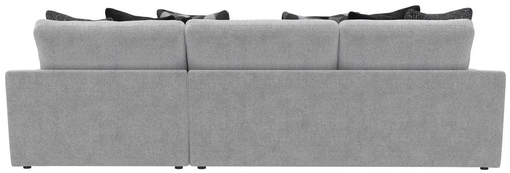 Jackson Furniture - Arlo 2-Piece Sectional with RSF Chaise in Artic/Domino - 404563170358265158_404576170358265158 veiw 4