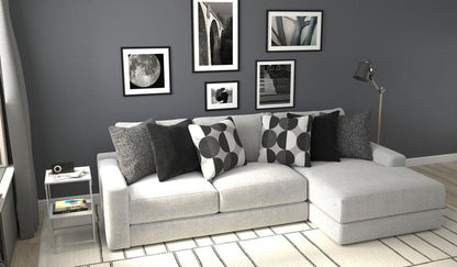 Jackson Furniture - Arlo 2-Piece Sectional with RSF Chaise in Artic/Domino - 404563170358265158_404576170358265158 veiw 10