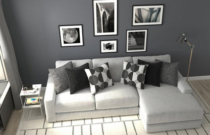 Jackson Furniture - Arlo 2-Piece Sectional with RSF Chaise in Artic/Domino - 404563170358265158_404576170358265158 veiw 11