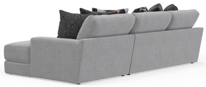 Jackson Furniture - Arlo 2-Piece Sectional with RSF Chaise in Oyster/Nutmeg - 404563170328265128_404576170328265128 veiw 5