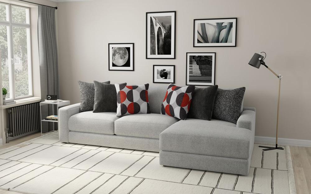 Jackson Furniture - Arlo 2-Piece Sectional with RSF Chaise in Oyster/Nutmeg - 404563170328265128_404576170328265128 veiw 8