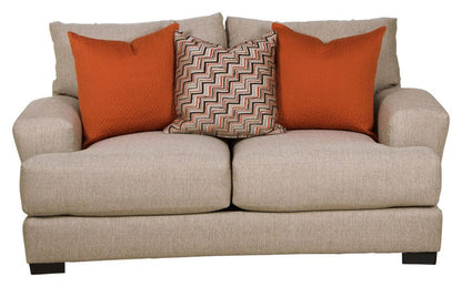 Jackson Furniture - Ava Loveseat in Cashew/Lava - 4498-02/1796-36/2870-24 veiw 2