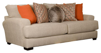 Jackson Furniture - Ava Sofa in Cashew/Lava - 4498-03/1796-36/2870-24 veiw 1