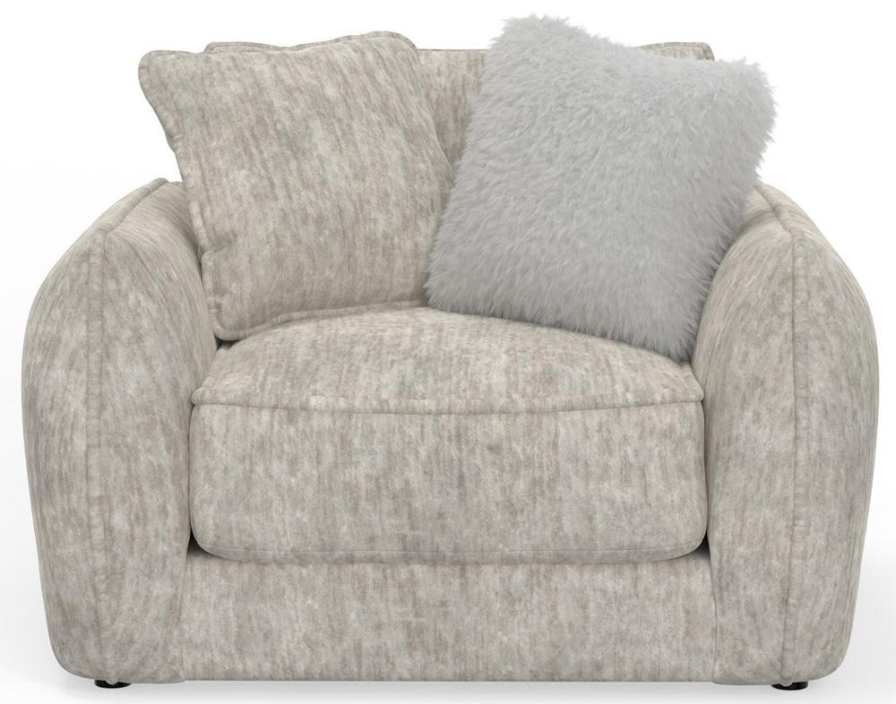 Jackson Furniture - Bankside Chair 1/2 in Parchment/Natural - 2206-01/1760-26/2555-01 veiw 2