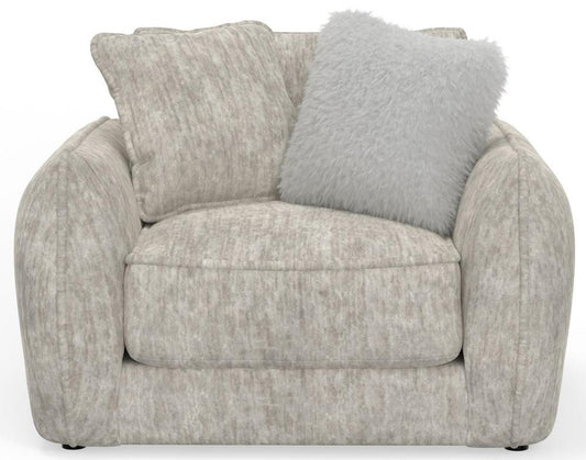 Jackson Furniture - Bankside Chair 1/2 in Parchment/Natural - 2206-01/1760-26/2555-01 veiw 2