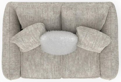 Jackson Furniture - Bankside Loveseat in Parchment/Natural - 2206-02/1760-26/2555-01 veiw 5