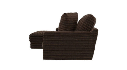 Jackson Furniture - Comfrey 2-Piece Sectional with LSF Chaise in Chocolate - 3045-75/1998-09_3045-73/1998-09_ veiw 6