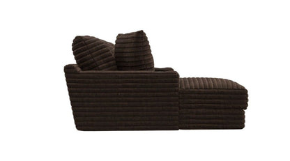 Jackson Furniture - Comfrey 2-Piece Sectional with LSF Chaise in Chocolate - 3045-75/1998-09_3045-73/1998-09_ veiw 7