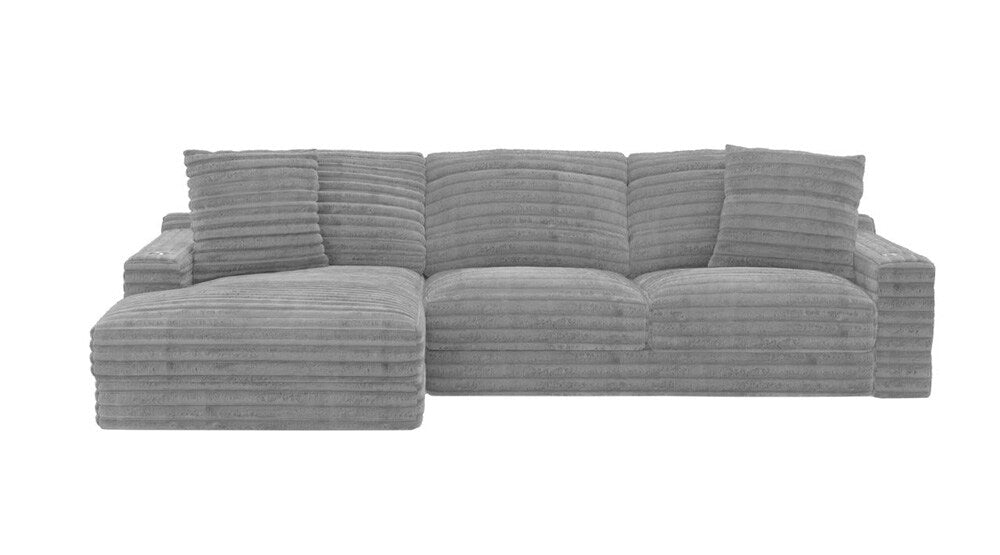 Jackson Furniture - Comfrey 2-Piece Sectional with LSF Chaise in Moonstruck - 3045-75/1998-18_3045-73/1998-18_ veiw 3