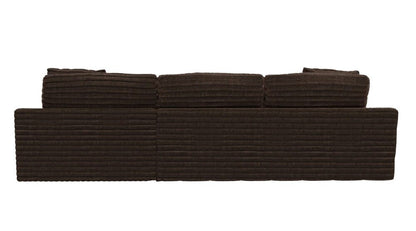 Jackson Furniture - Comfrey 2-Piece Sectional with RSF Chaise in Chocolate - 3045-76/1998-09_3045-63/1998-09_ veiw 5