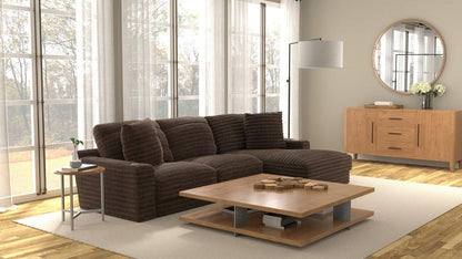 Jackson Furniture - Comfrey 2-Piece Sectional with RSF Chaise in Chocolate - 3045-76/1998-09_3045-63/1998-09_ veiw 10