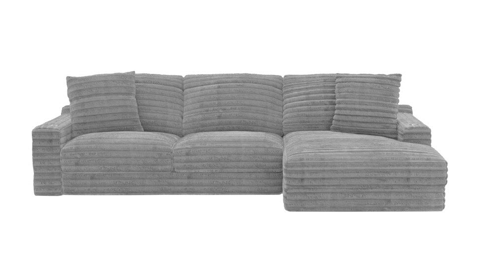 Jackson Furniture - Comfrey 2-Piece Sectional with RSF Chaise in Moonstruck - 3045-76/1998-18_3045-63/1998-18_ veiw 3