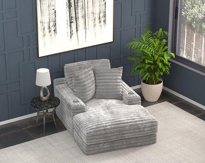 Jackson Furniture - Comfrey Chaise in Moonstruck - 3045-09/1998-18 veiw 6