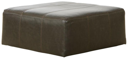 Jackson Furniture - Denali Top Grain Leather Cocktail Ottoman 40" in Steel - 4378-12/1283-28/3083-28 veiw 1