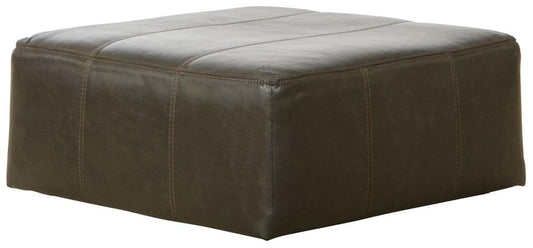 Jackson Furniture - Denali Top Grain Leather Cocktail Ottoman 40" in Steel - 4378-12/1283-28/3083-28 veiw 1