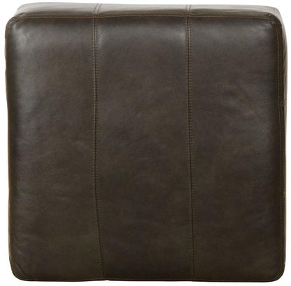 Jackson Furniture - Denali Top Grain Leather Cocktail Ottoman 40" in Steel - 4378-12/1283-28/3083-28 veiw 3