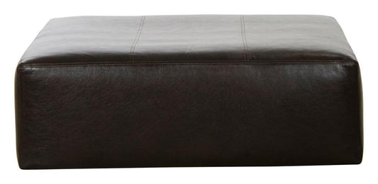 Jackson Furniture - Denali Top Grain Leather Cocktail Ottoman in Chocolate - 4378-28/1283-09/3083-09 veiw 2