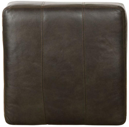 Jackson Furniture - Denali Top Grain Leather Cocktail Ottoman in Steel - 4378-28/1283-28/3083-28 veiw 3
