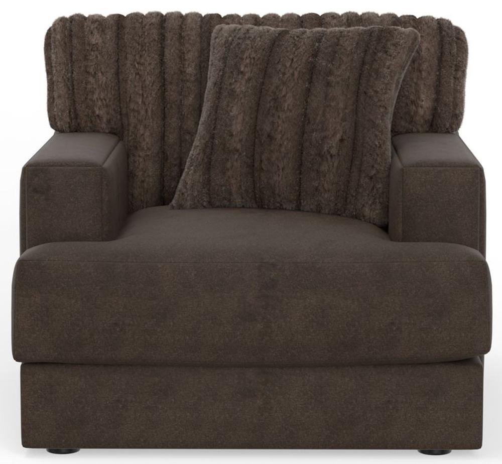 Jackson Furniture - Eagan Chair 1/2 in Chocolate/Chocolate - 2303-01/1847-09/1998-09 veiw 2