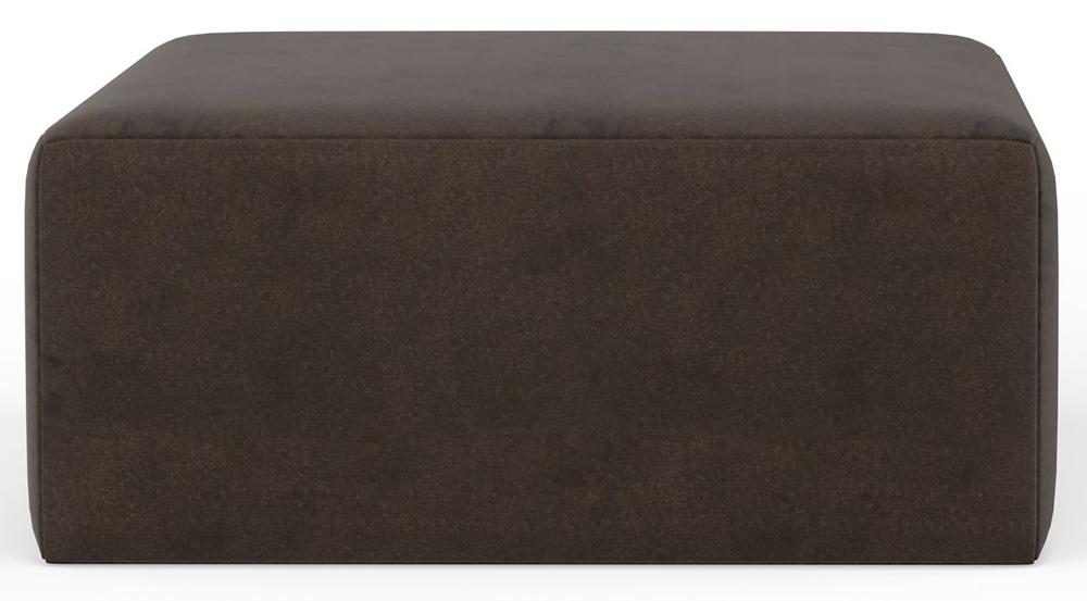 Jackson Furniture - Eagan Cocktail Ottoman in Chocolate - 2303-12/1847-09 veiw 2
