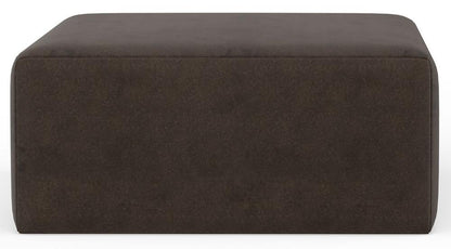 Jackson Furniture - Eagan Cocktail Ottoman in Chocolate - 2303-12/1847-09 veiw 2