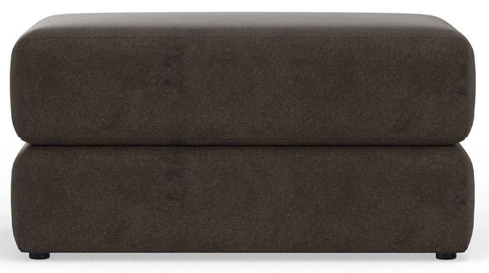 Jackson Furniture - Eagan Ottoman in Chocolate - 2303-10/1847-09 veiw 2