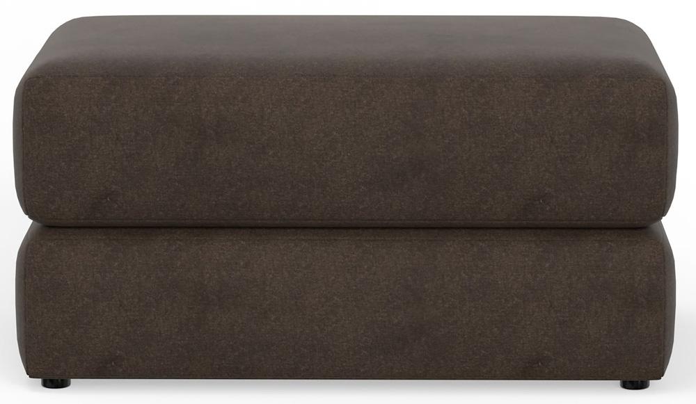 Jackson Furniture - Eagan Ottoman in Chocolate - 2303-10/1847-09 veiw 3