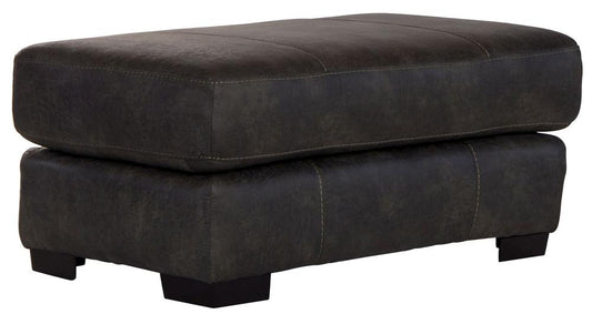Jackson Furniture - Grant Ottoman in Steel - 4453-10/1227-28/3027-28 veiw 1