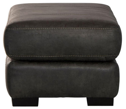 Jackson Furniture - Grant Ottoman in Steel - 4453-10/1227-28/3027-28 veiw 3