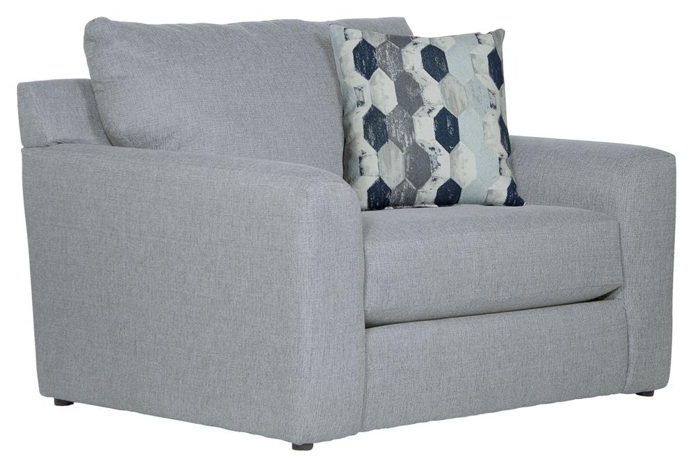 Jackson Furniture - Hooten Chair 1/2 in Delft/Marine - 3288-01/1842-23/2078-43 veiw 1