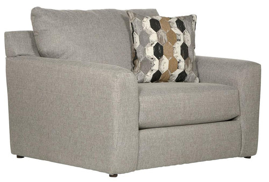 Jackson Furniture - Hooten Chair 1/2 in Nickel/Teak - 3288-01/1842-18/2078-48 veiw 1