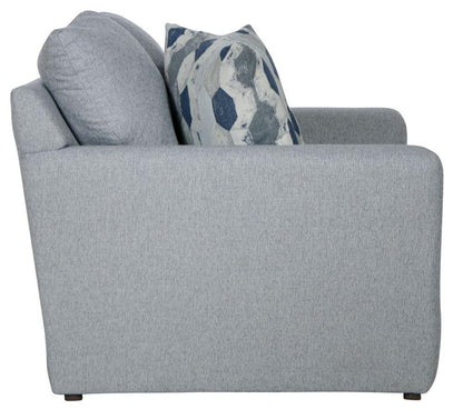 Jackson Furniture - Hooten Loveseat in Delft/Marine - 3288-02/1842-23/2078-43 veiw 3