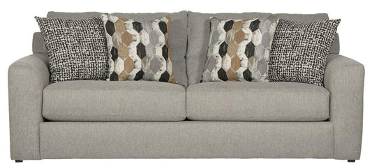 Jackson Furniture - Hooten Sofa in Nickel/Teak - 3288-03/1842-18/2078-48 veiw 2