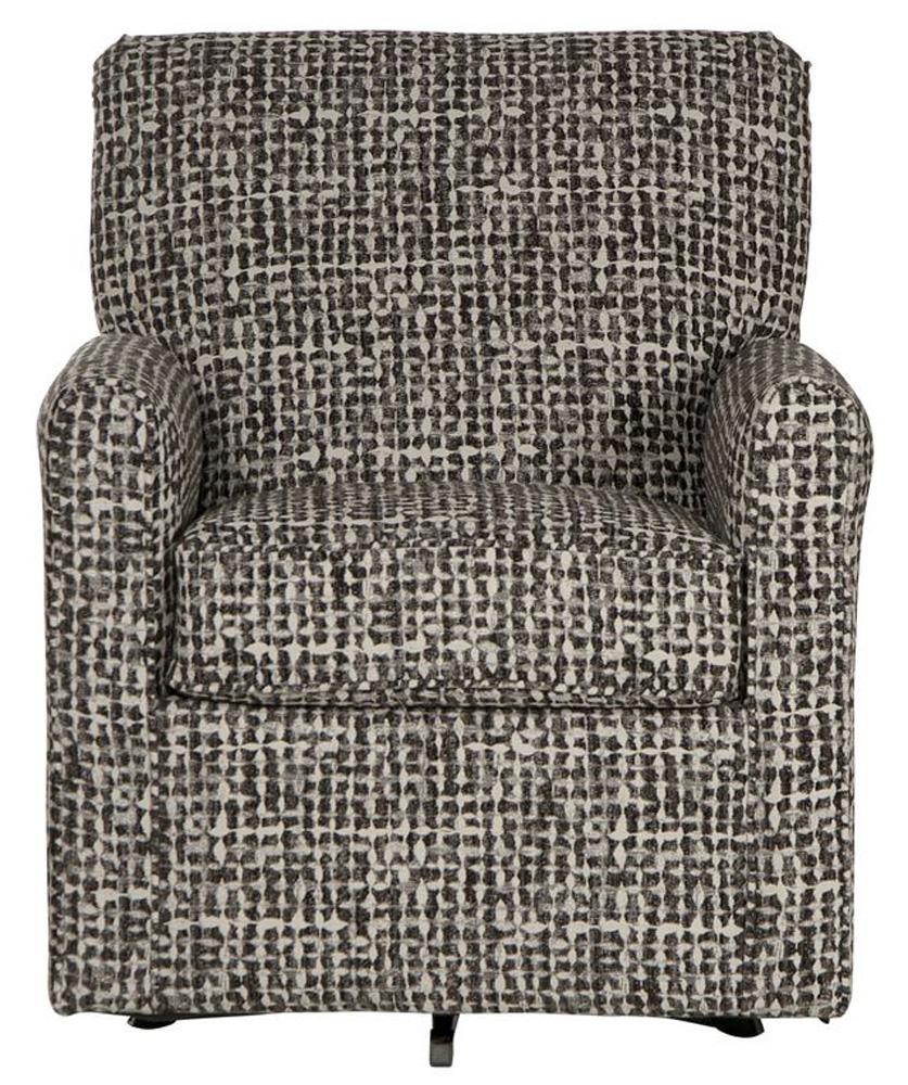 Jackson Furniture - Hooten Swivel Chair in Hematite - 3288-21/2079-48 veiw 2