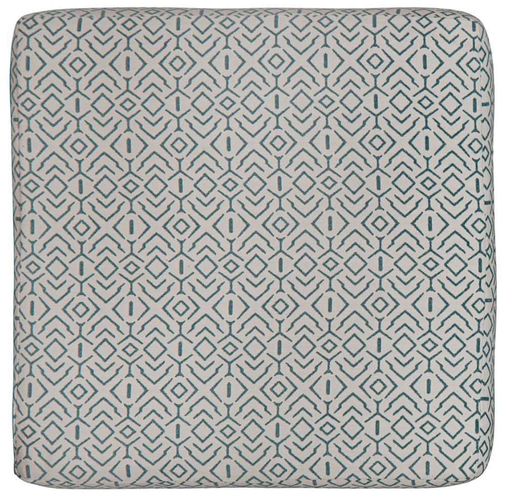 Jackson Furniture - Howell Cocktail Ottoman in Aqua - 3482-12/2120-45 veiw 4