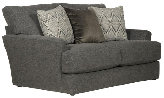 Jackson Furniture - Howell Loveseat in Night/Graphite - 3482-02/1617-48/1726-48 veiw 1
