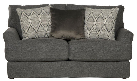 Jackson Furniture - Howell Loveseat in Night/Graphite - 3482-02/1617-48/1726-48 veiw 2