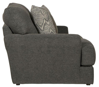 Jackson Furniture - Howell Loveseat in Night/Graphite - 3482-02/1617-48/1726-48 veiw 3
