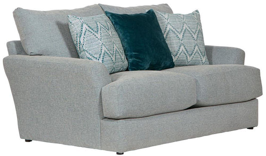 Jackson Furniture - Howell Loveseat in Seafoam/Spa - 3482-02/1617-35/1726-35 veiw 1