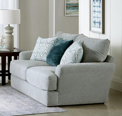 Jackson Furniture - Howell Loveseat in Seafoam/Spa - 3482-02/1617-35/1726-35 veiw 5