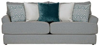 Jackson Furniture - Howell Sofa in Seafoam/Spa - 3482-03/1617-35/1726-35 veiw 2