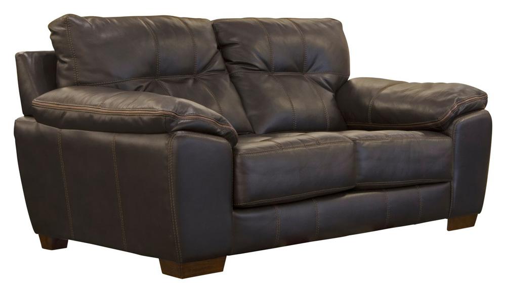 Jackson Furniture - Hudson Loveseat in Chocolate - 4396-02/1152-09/1252-09 veiw 1