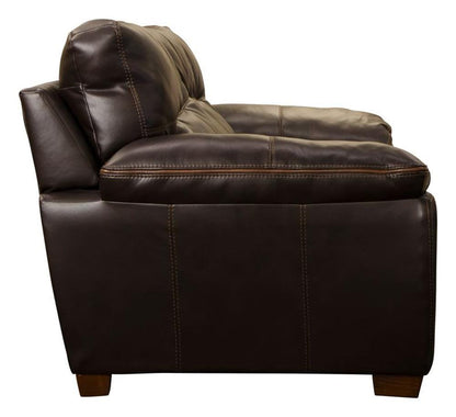 Jackson Furniture - Hudson Sofa in Chocolate - 4396-03/1152-09/1252-09 veiw 3