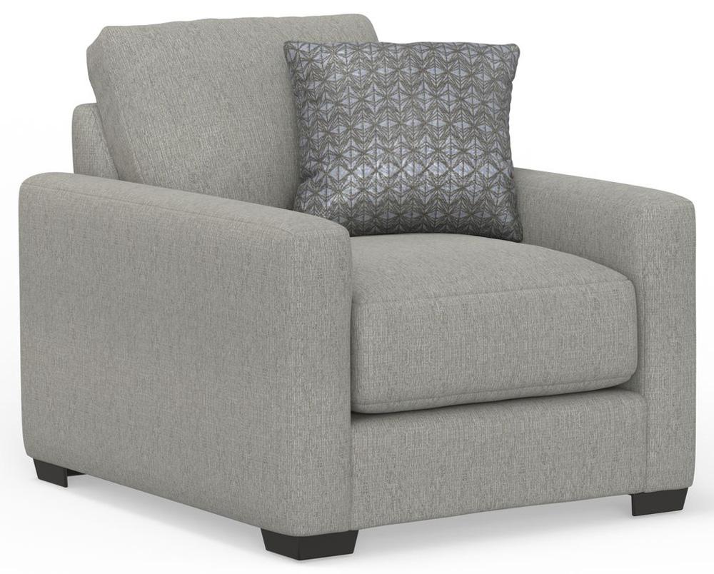 Jackson Furniture - Hyde Park Chair in Stone/Pewter - 2301-01/1625-18/2574-58 veiw 1